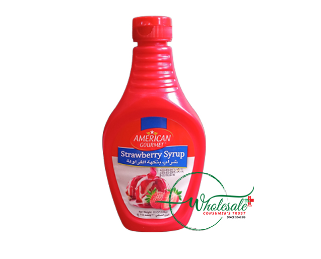 American Strawberry Syrup 624gm/22oz