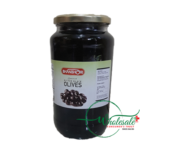 Bhanbhari Pitted Black Olive 935Gm
