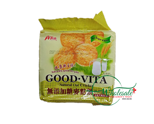 Silang Good.Vita Natural Oat Cracker 380gm