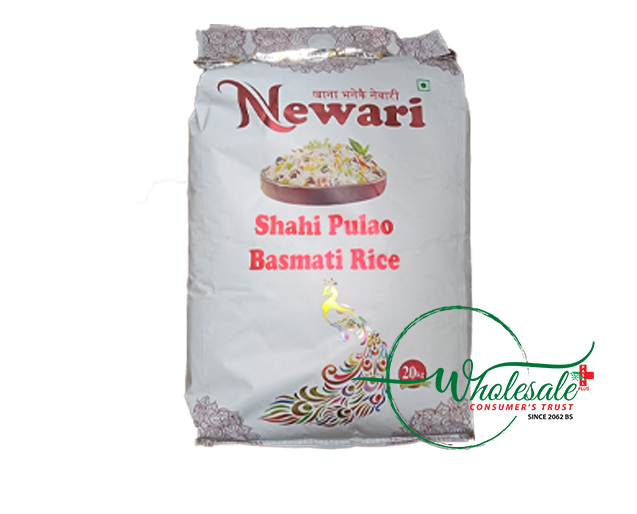 Newari Shahi Pulao Basmati Rice 20kg