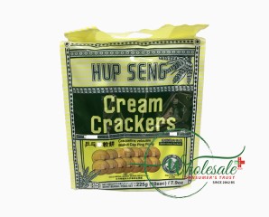 Hup Seng Cream Cracker 225g (10 sac)