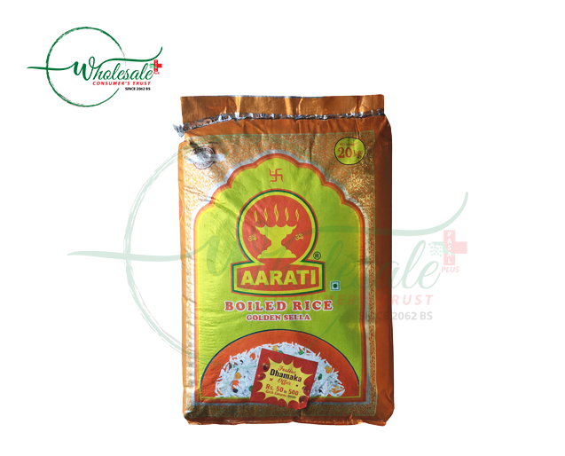 AARATI GOLDEN SELLA BOILED 20KG