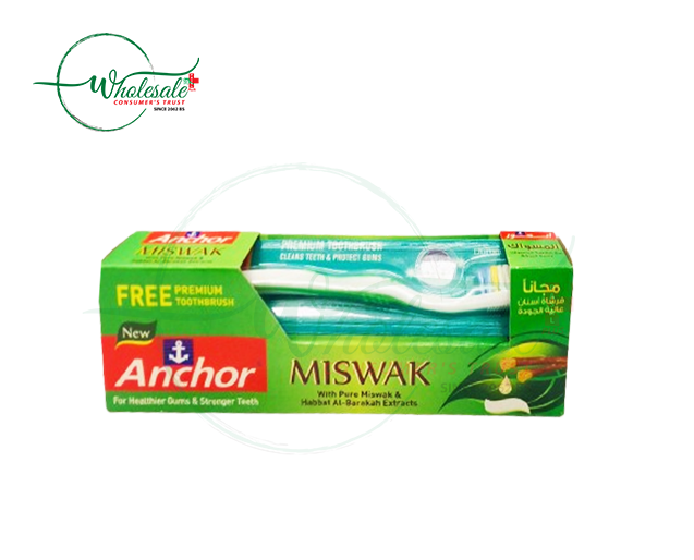 ANCHOR MISWAK 120GM FREE TOOTH BRUSH 