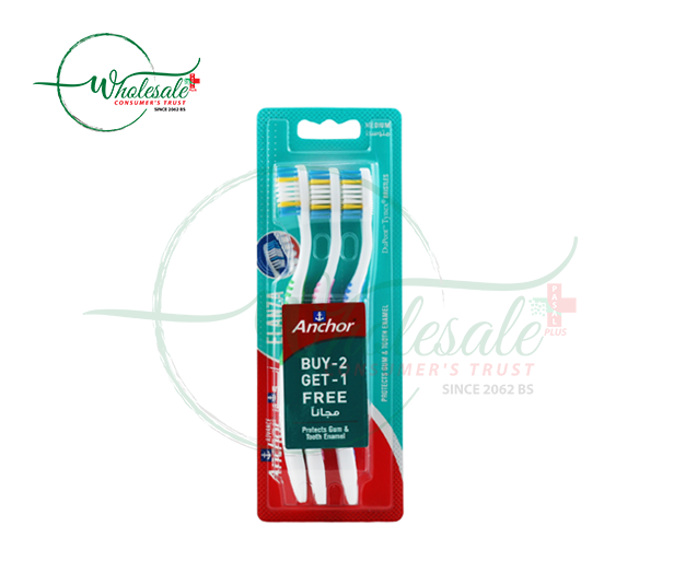 ANCHOR TOOTH BRUSH ELANZA (BUY 2 GET 1)