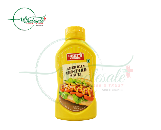 CHEFS CHOICE AMERICAN MUSTARD PASTE 227GM
