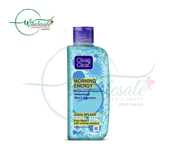 CLEAN CLEAR MORNING ENERGY AQUA SPLASH 100ML