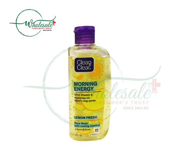 CLEAN CLEAR MORNING ENERGY LEMON FRESH 100ML