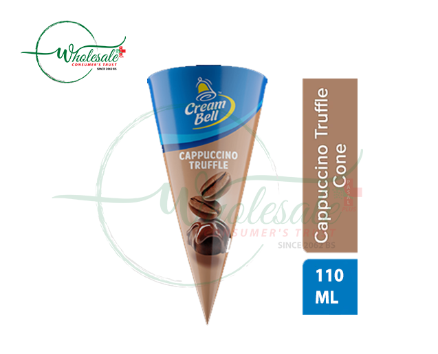 CREAM BELL CAPPUCINO TRUFFLE CONE 110ML