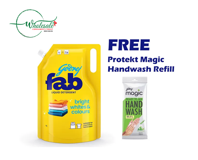 GODREJ FAB LIQUID DETERGENT 1LTR