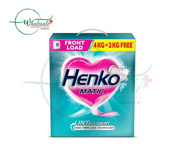 HENKO MATIC FRONT LOAD 4+2KG FREE