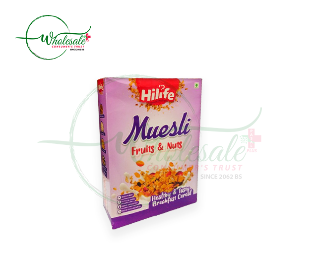 HILIFE MUESLI FRUIT AND NUTS 400GM
