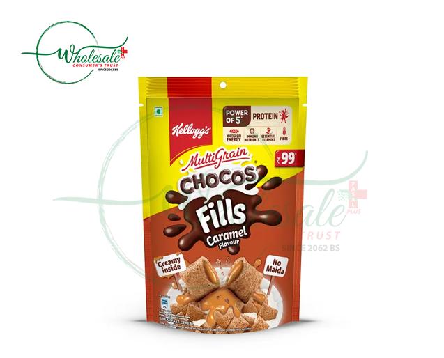 KELLOGGS CHOCO FILLS CARAMEL FLAVOUR 150GM