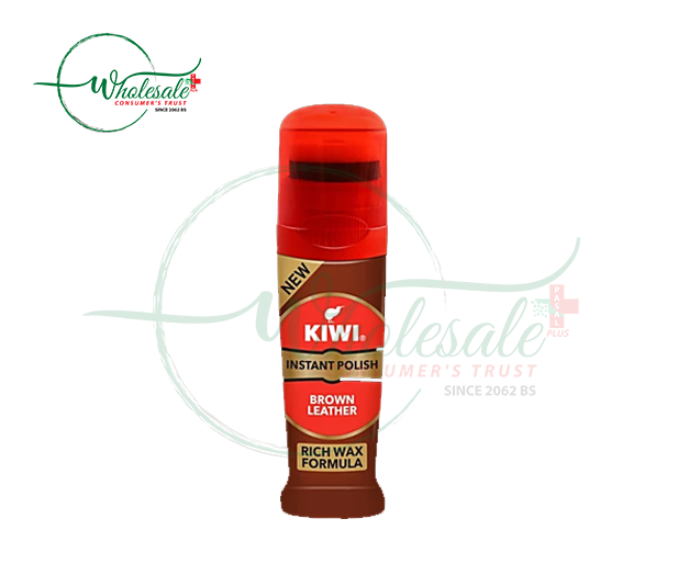 KIWI INSTANT POLISH BROW LEATHER 75ML