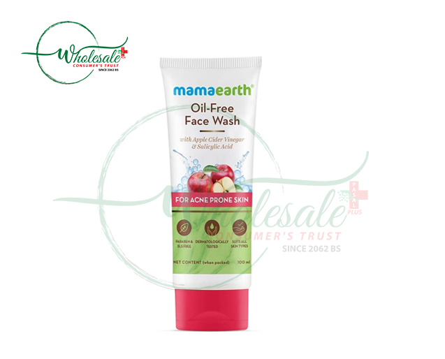 MAMAEARTH OIL-FREE FACE WASH 100ML