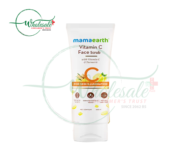 MAMAEARTH VITAMIN C FACE SCRUB 100GM