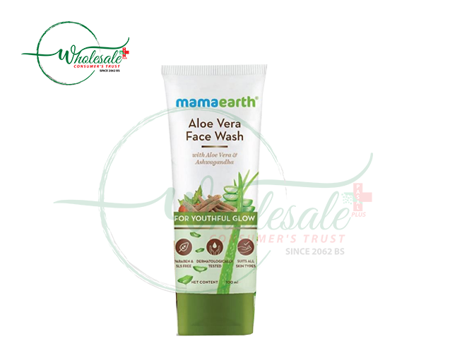 MAMAEATH ALOE VERA FACE WASH 100ML