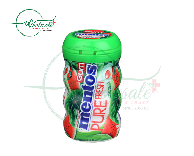 MENTOS CHEWING GUM WATERMELON (SUGAR FREE) 31.5GM