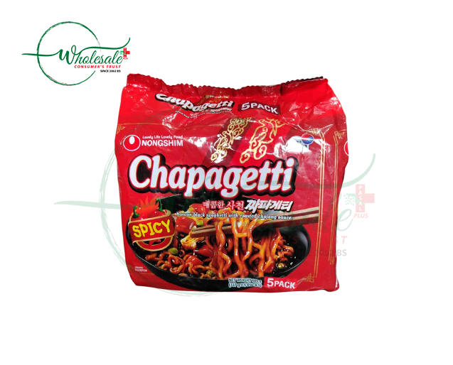 NONGSHIM CHAPAGETTI SPICY 140GM*5