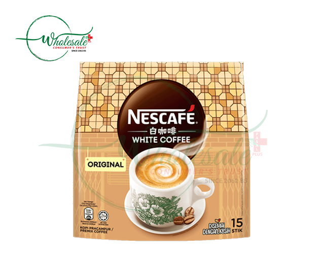 NESCAFE WHITE COFFEE ORIGINAL 3IN1 33GM*15PIECE