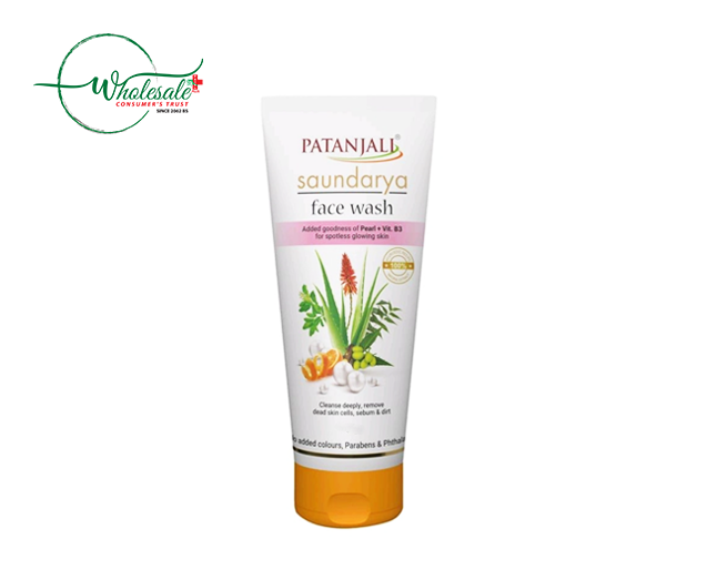 PATANJALI SAUNDARY FACE WASH 100GM
