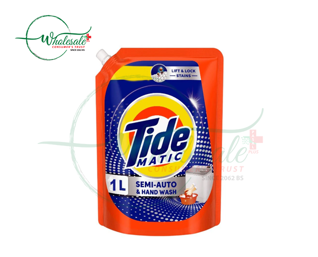 TIDE MATIC SEMI-AUTO & HANDWASH 1LTR