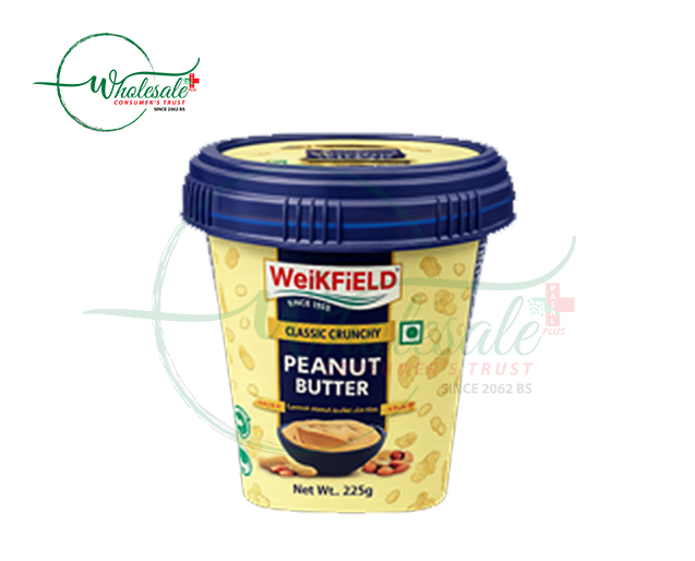 WEIKFIELD PEANUT BUTTER CLASSIC CRUNCHY 255GM