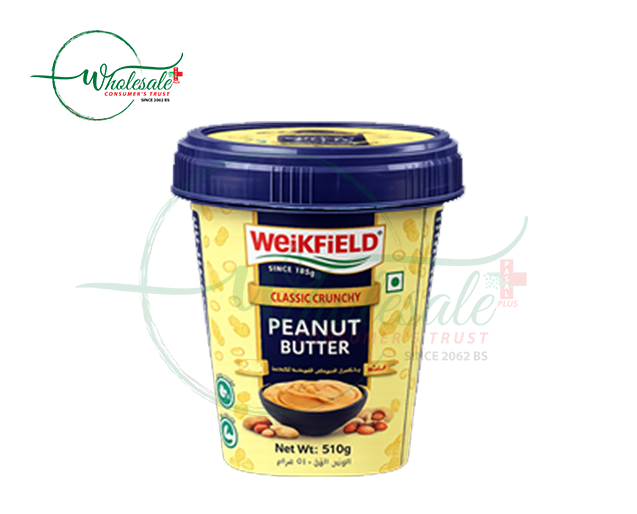 WEIKFIELD PEANUT BUTTER CLASSIC CRUNCHY 510GM