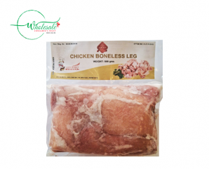 CHICKEN BONELESS LEG (500GM)