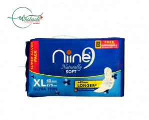 NINE NATURALLY SOFT 275MM 40PADS XL